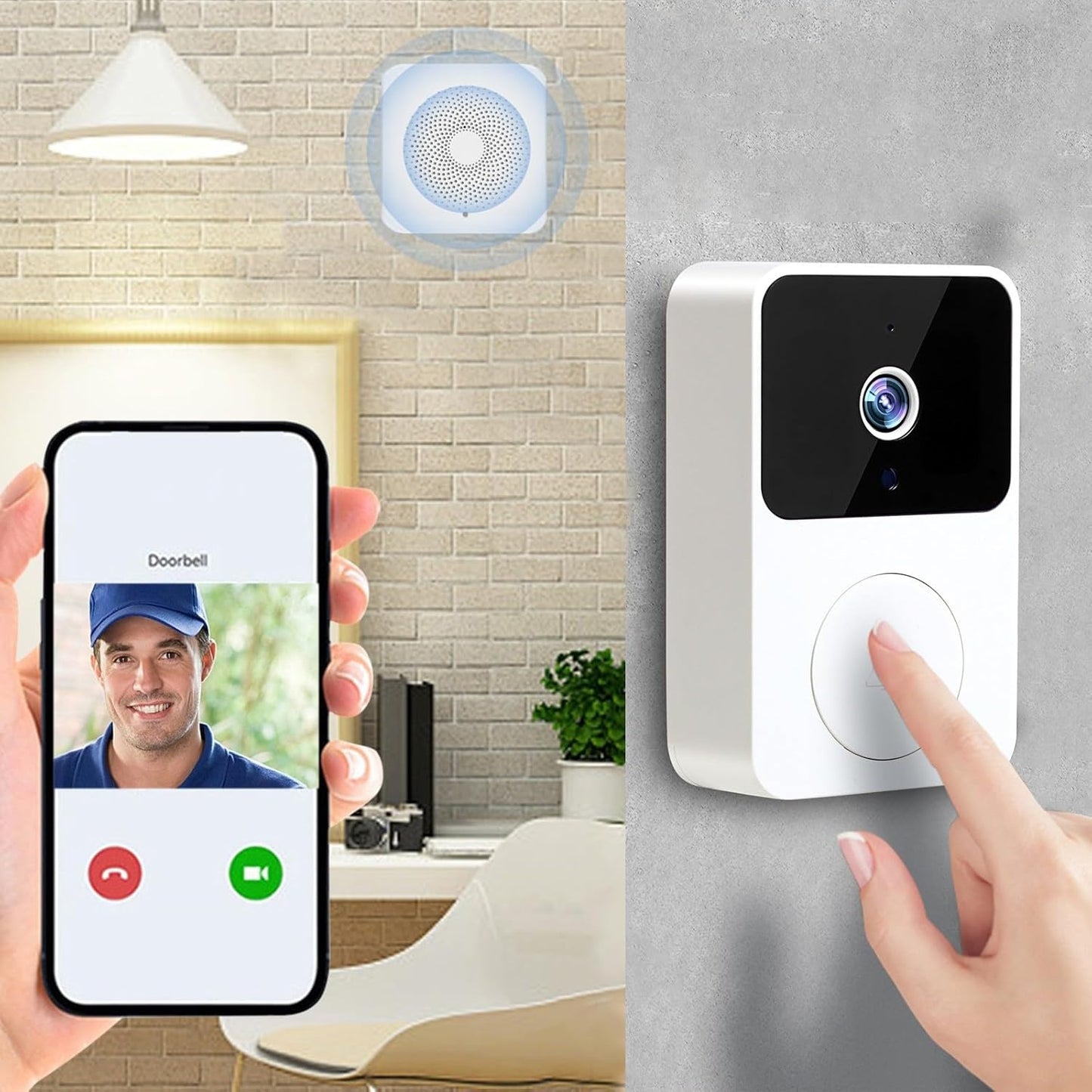 Smart Video Doorbell - جرس باب فيديو ذكي
