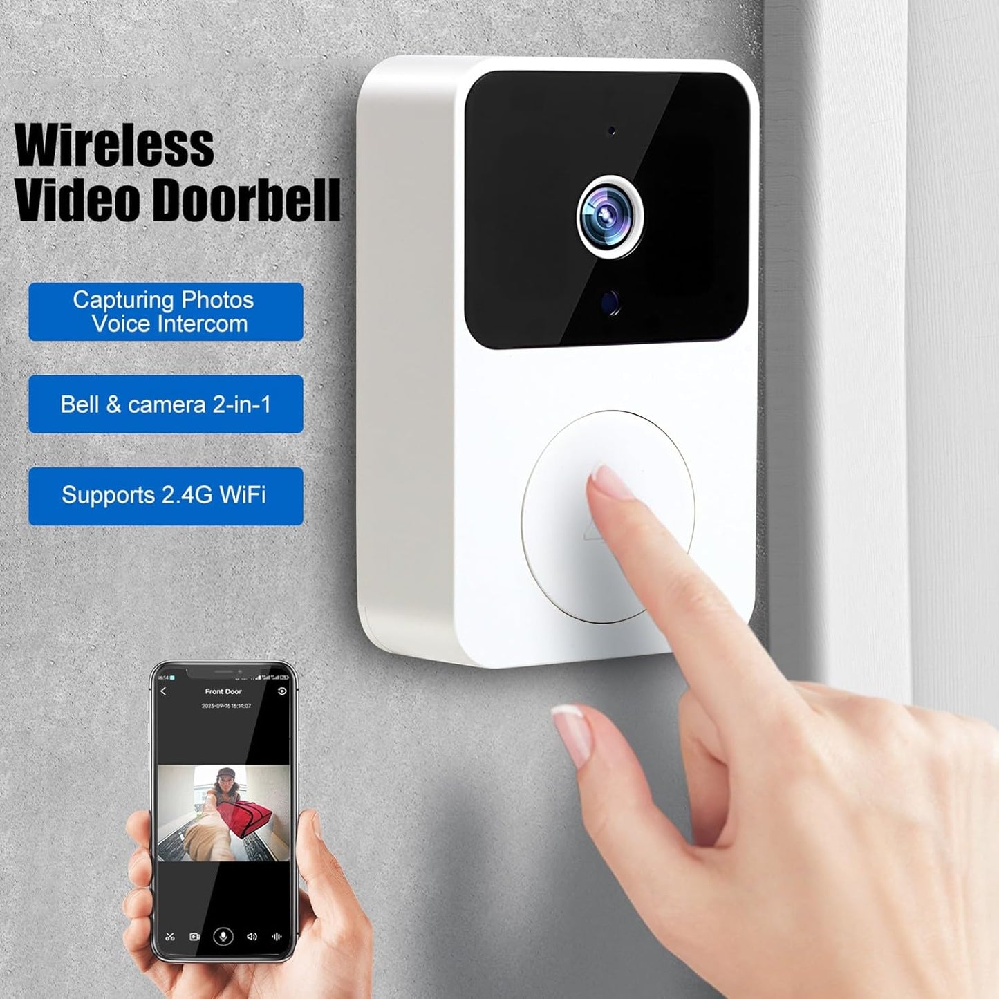 Smart Video Doorbell - جرس باب فيديو ذكي