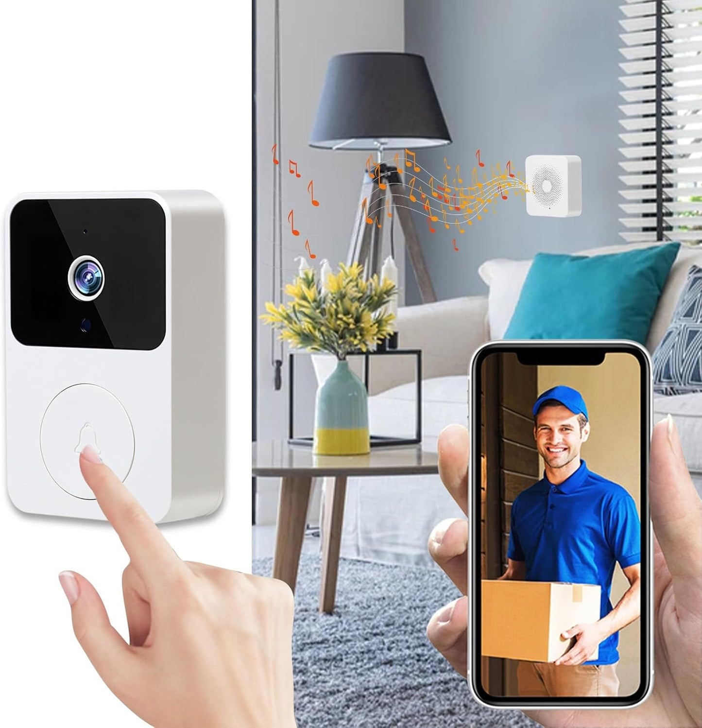 Smart Video Doorbell - جرس باب فيديو ذكي
