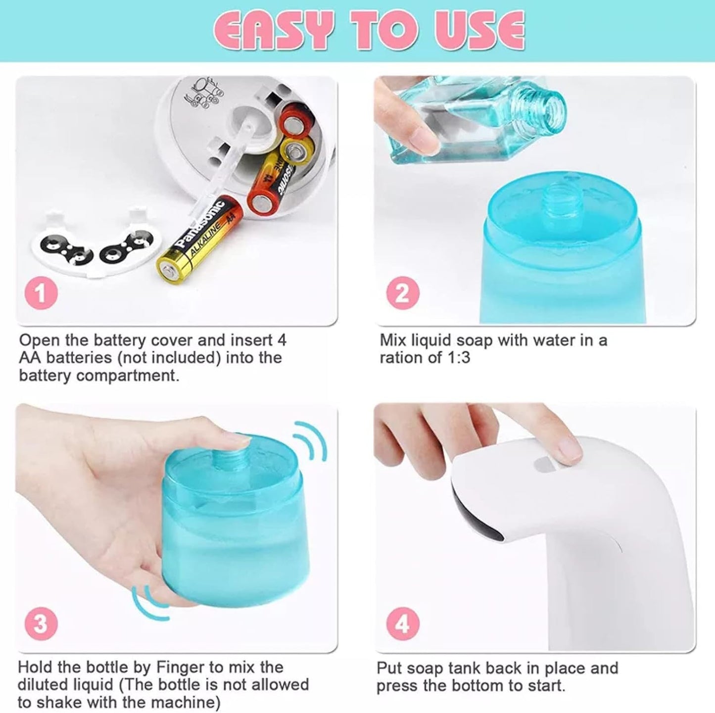 Automatic Foam Soap Dispenser - موزع الصابون الرغوي التلقائي